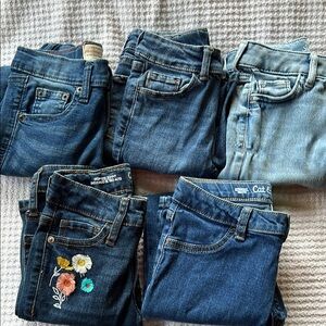 Girls Denim Jeans Lot - Size 7